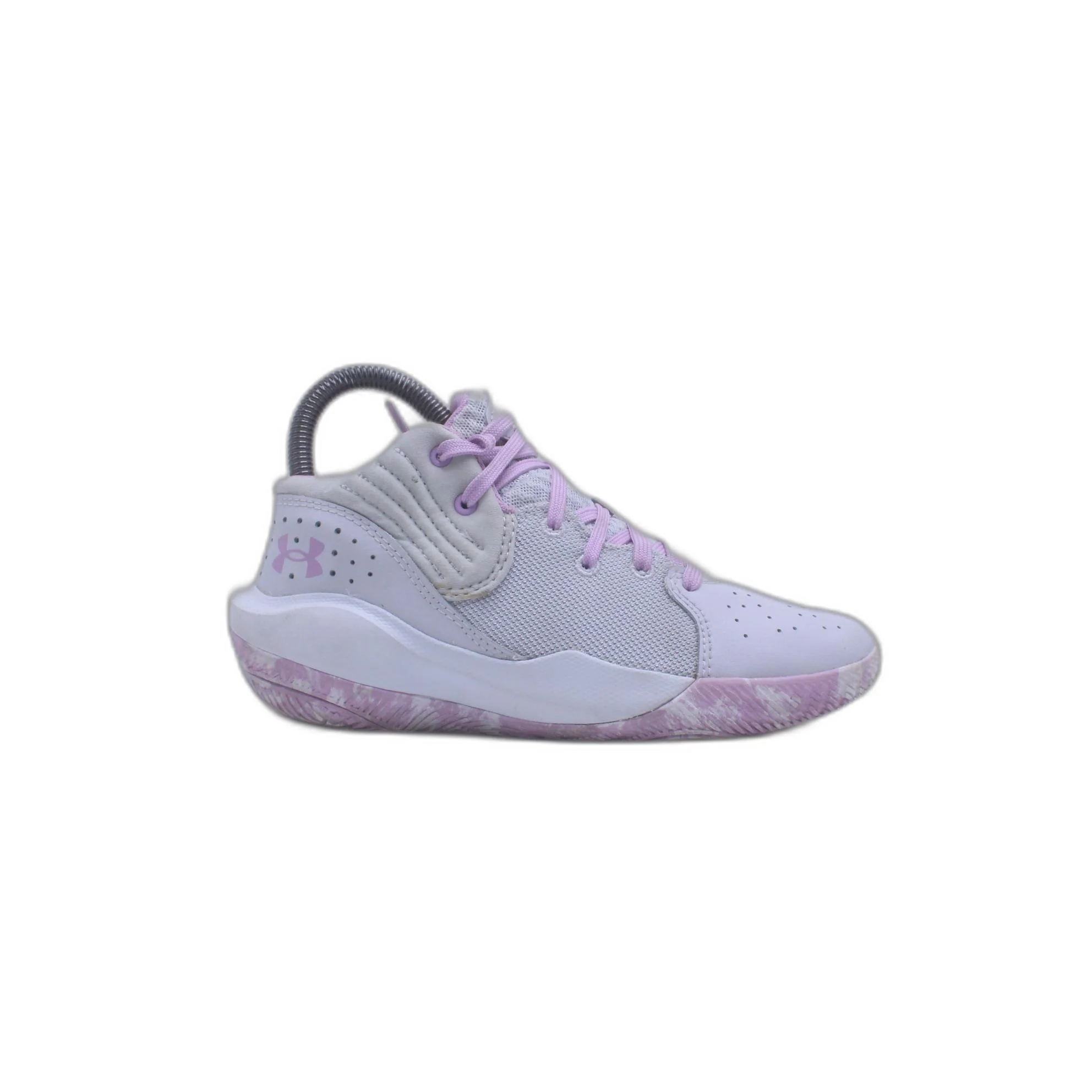 Under Armour Jet 21 3024794-104 Gray Basketball Shoe