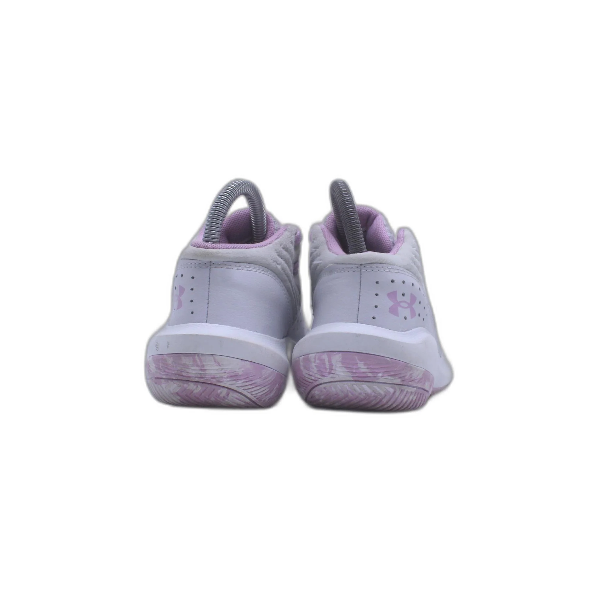 Under Armour Jet 21 3024794-104 Gray Basketball Shoe - Image 4