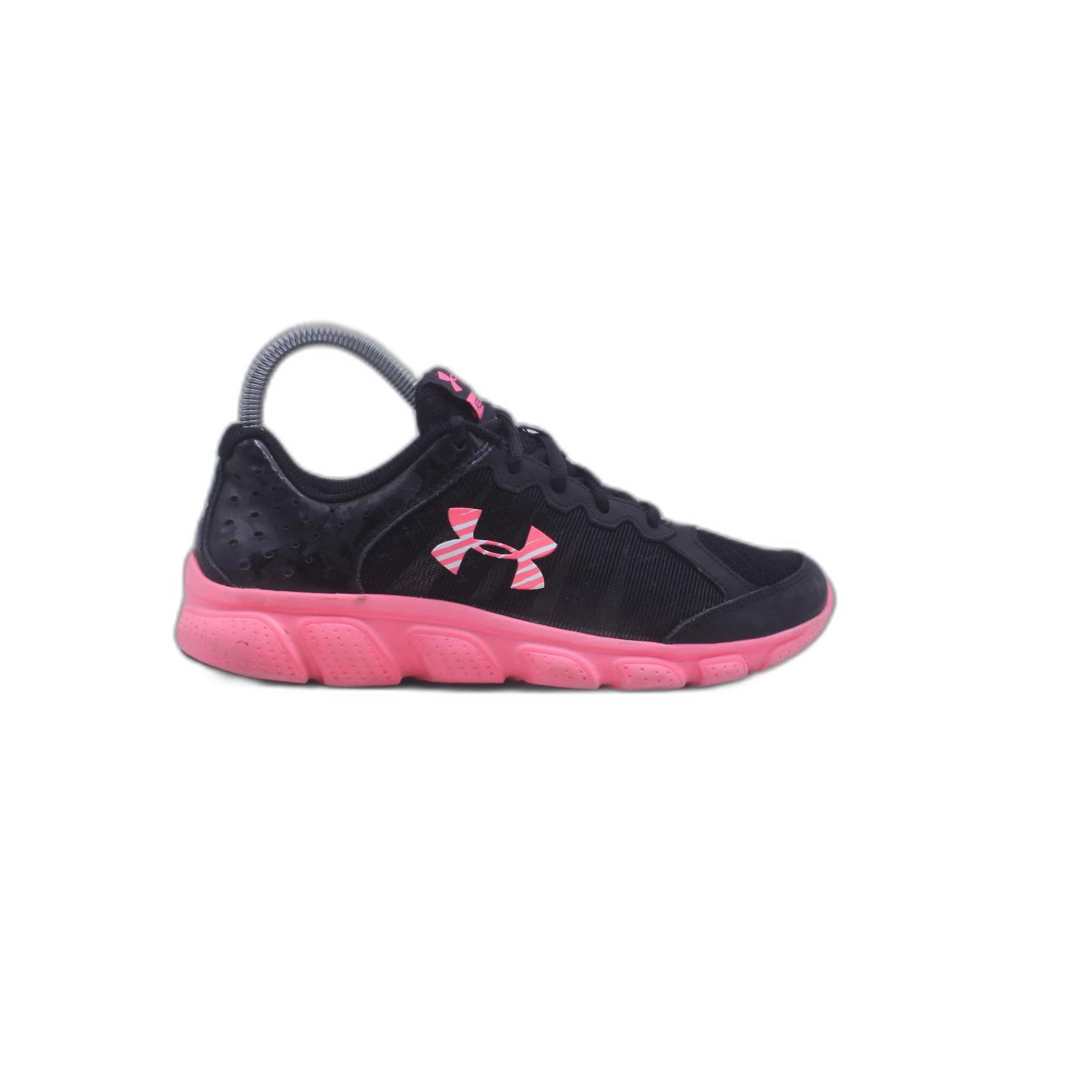 Under Armour Micro G Assert Black Pink Running Shoe