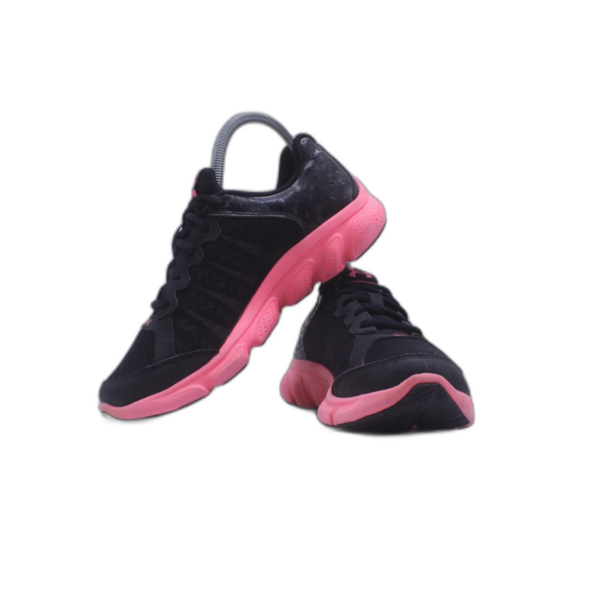 Under Armour Micro G Assert Black Pink Running Shoe - Image 5