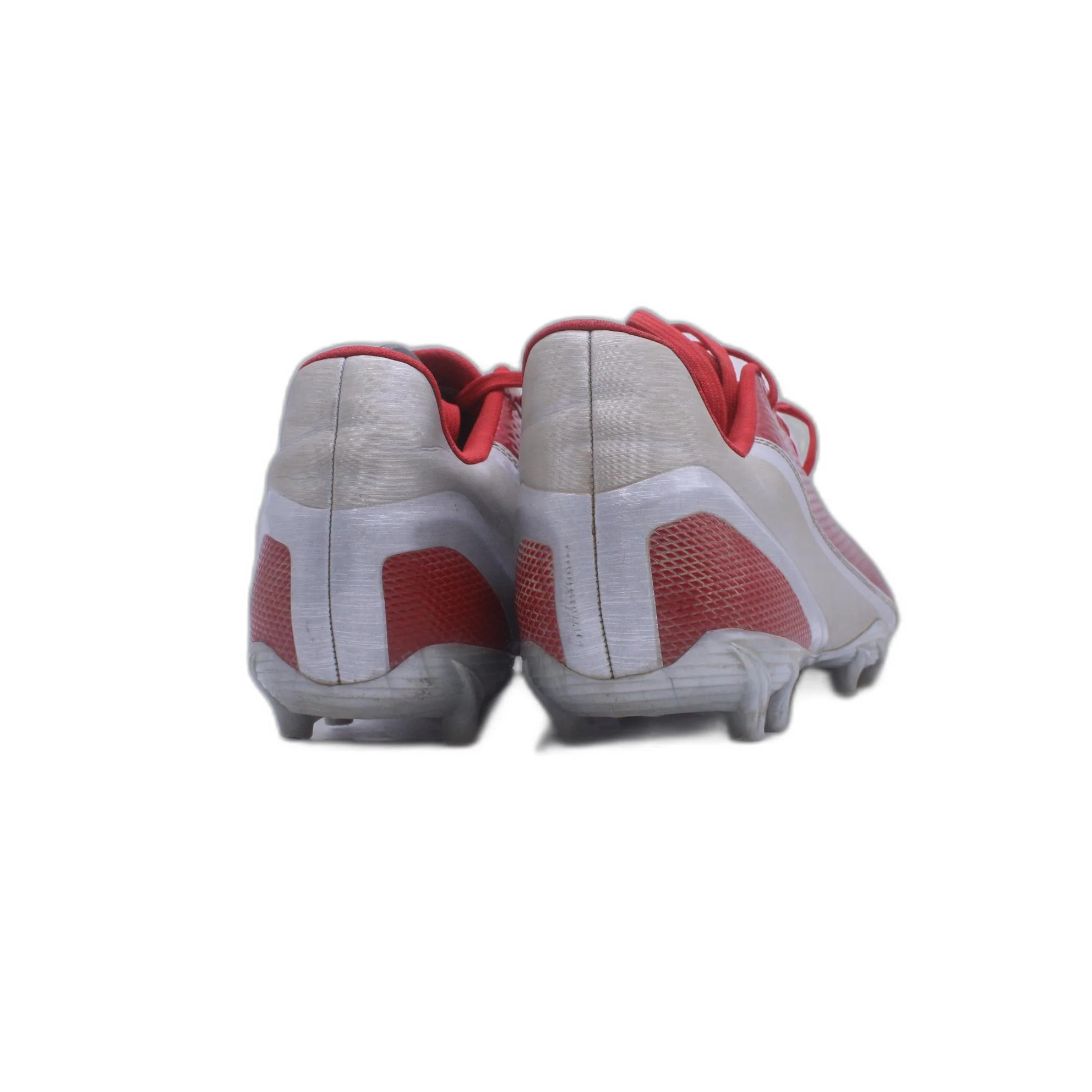 Under Armour UA Nitro Low MC White/Red Men's Football Cleats - Image 3