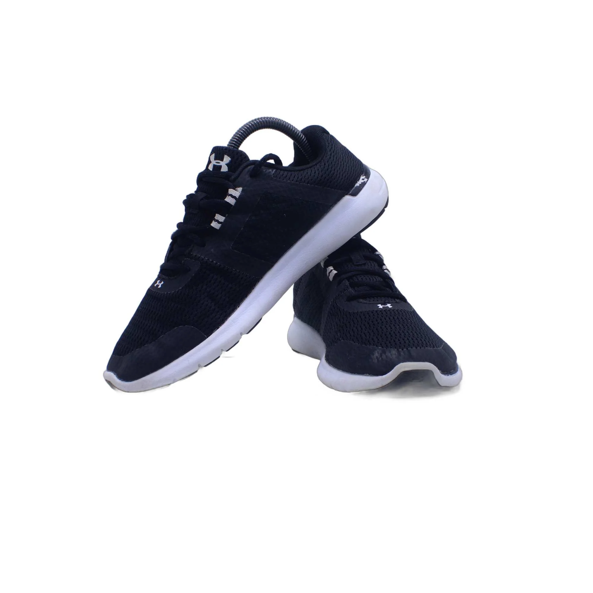 Under Armour Womens Threadborne Slingflex Black Running Shoe - Image 5