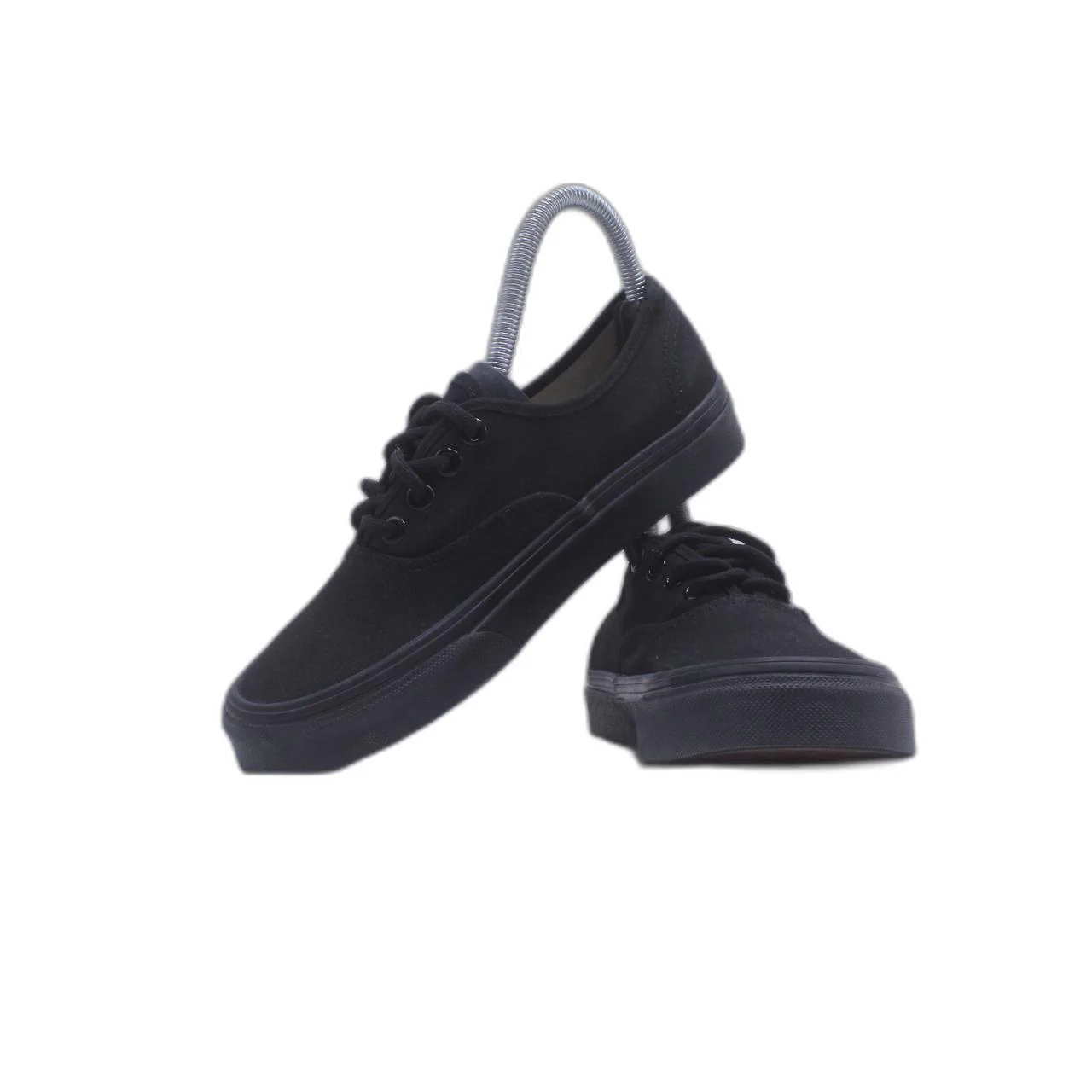 VANS AUTHENTIC CANVAS BLACK SNEAKER - Image 5