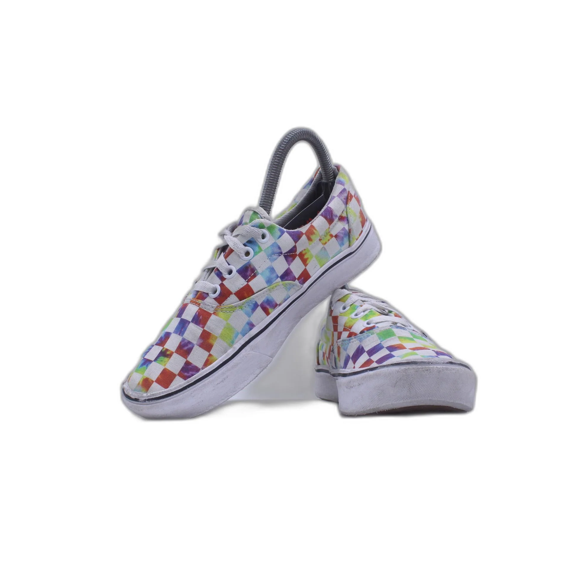 VANS Era ComfyCush Tie-Dye Checker Shoe - Image 5