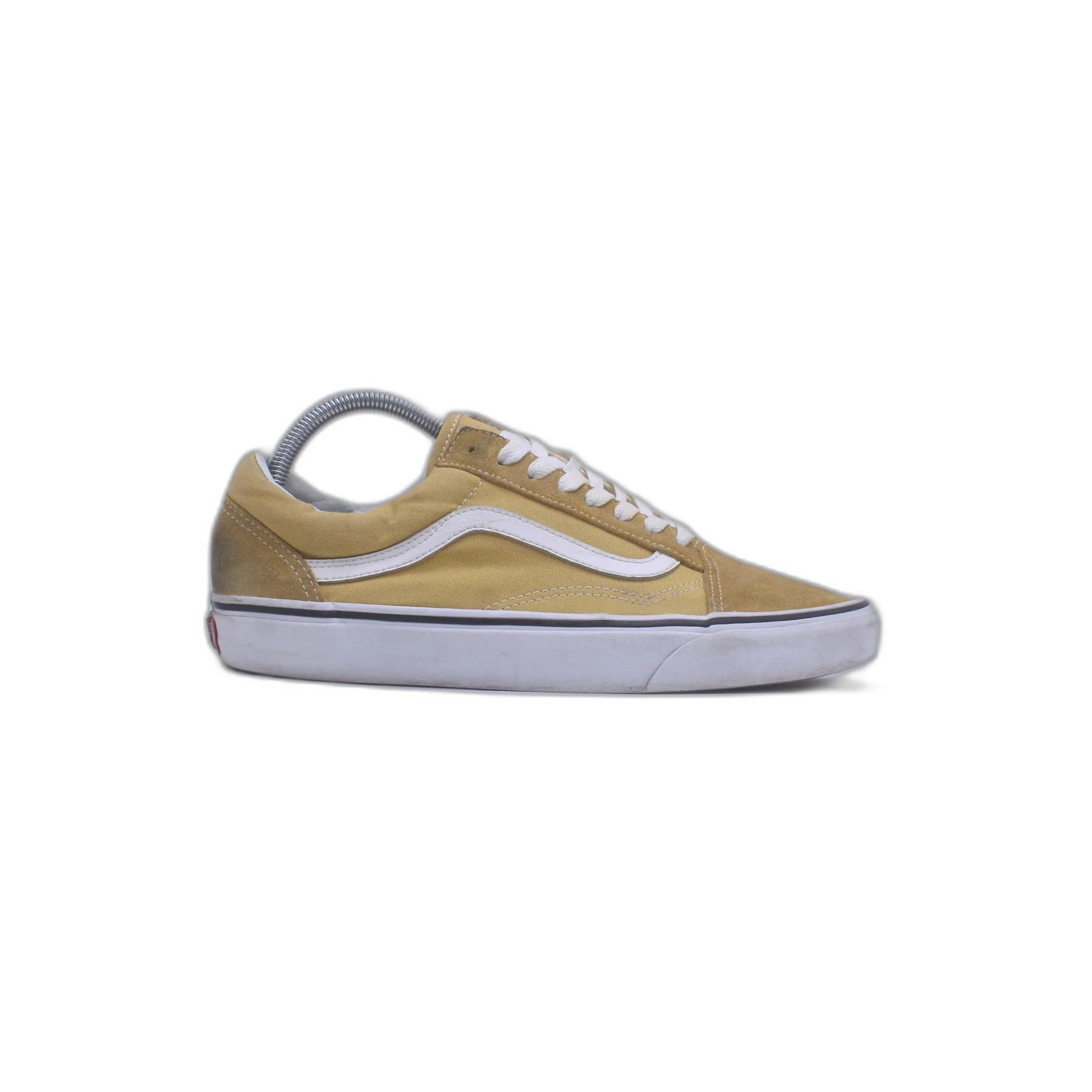 Vans Off The Wall Yellow Glitter Shoe