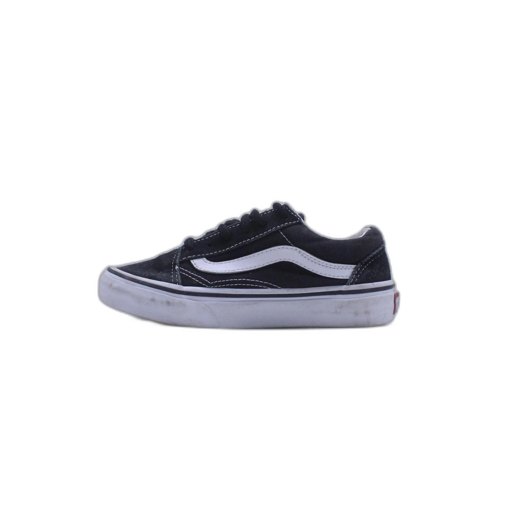 Vans Old Skool Core Classic Black Skateboarding Shoe - Image 2