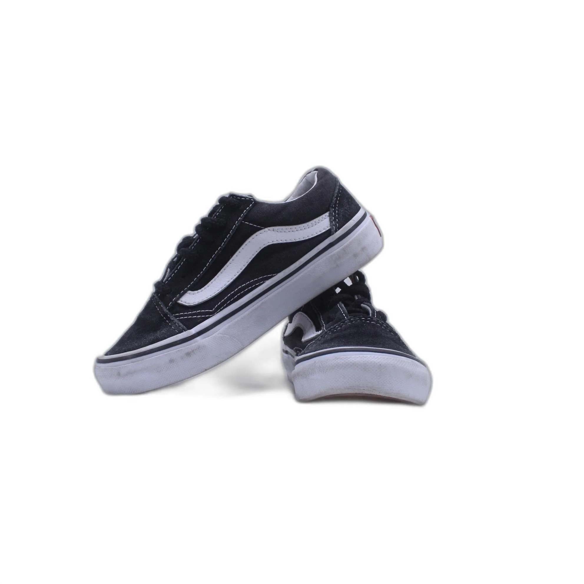 Vans Old Skool Core Classic Black Skateboarding Shoe - Image 5