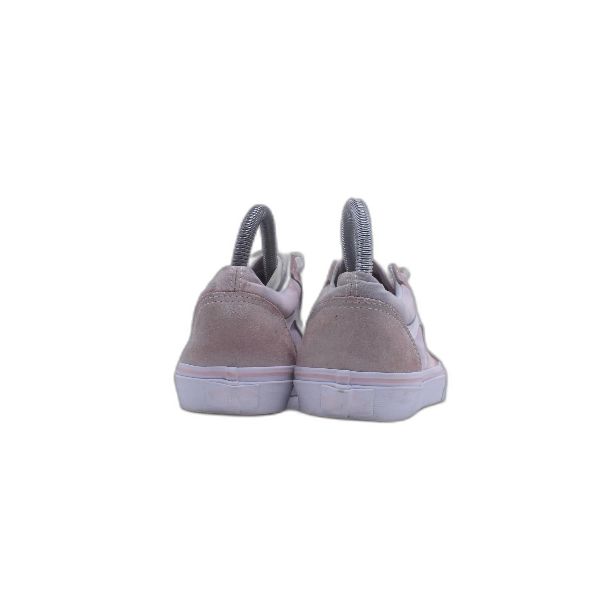 Vans Old Skool Light Pink/True White Skate Women’s Shoe - Image 4