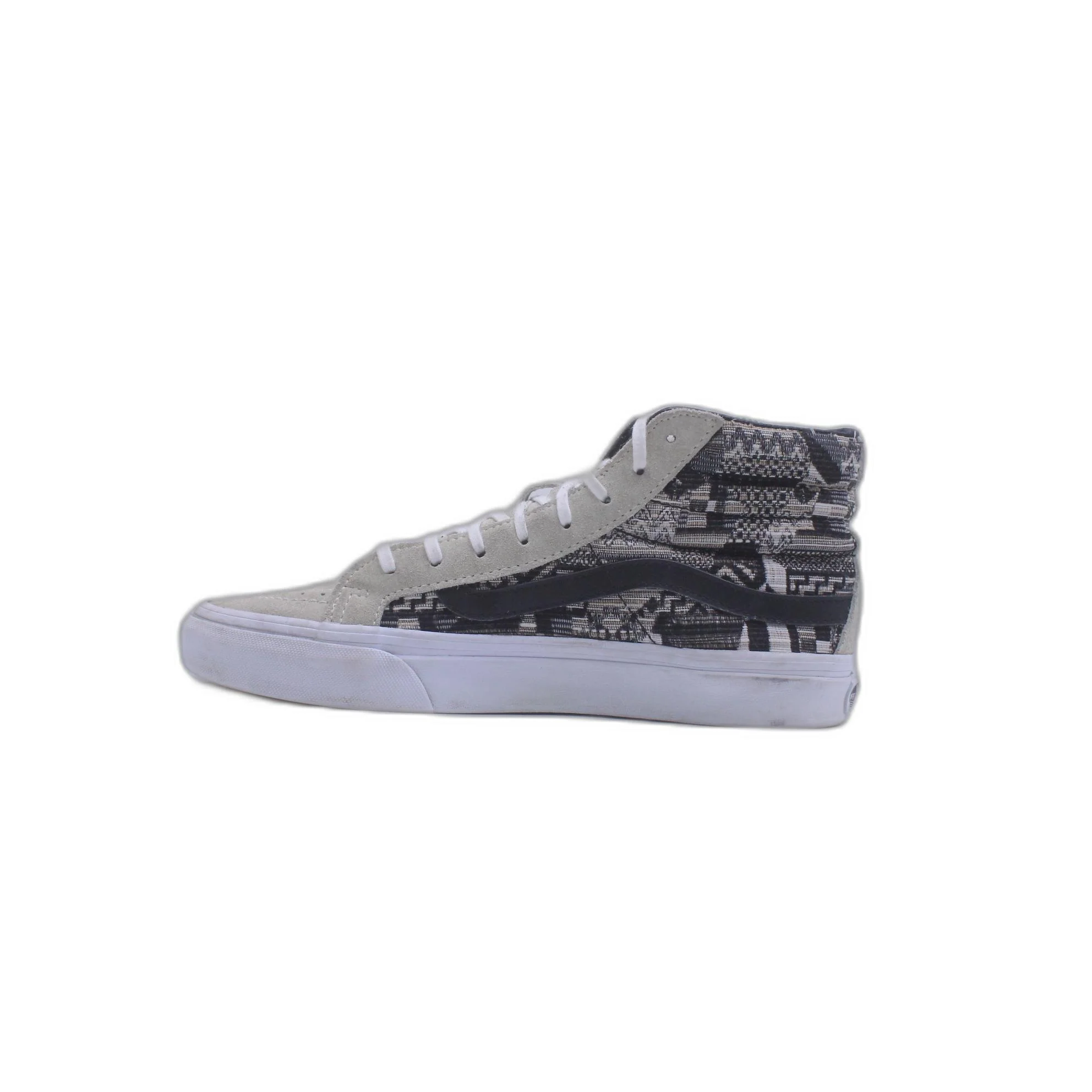 Vans Sk8-Hi Slim Italian Weave Mid-Top Skateboarding Shoe - Image 2