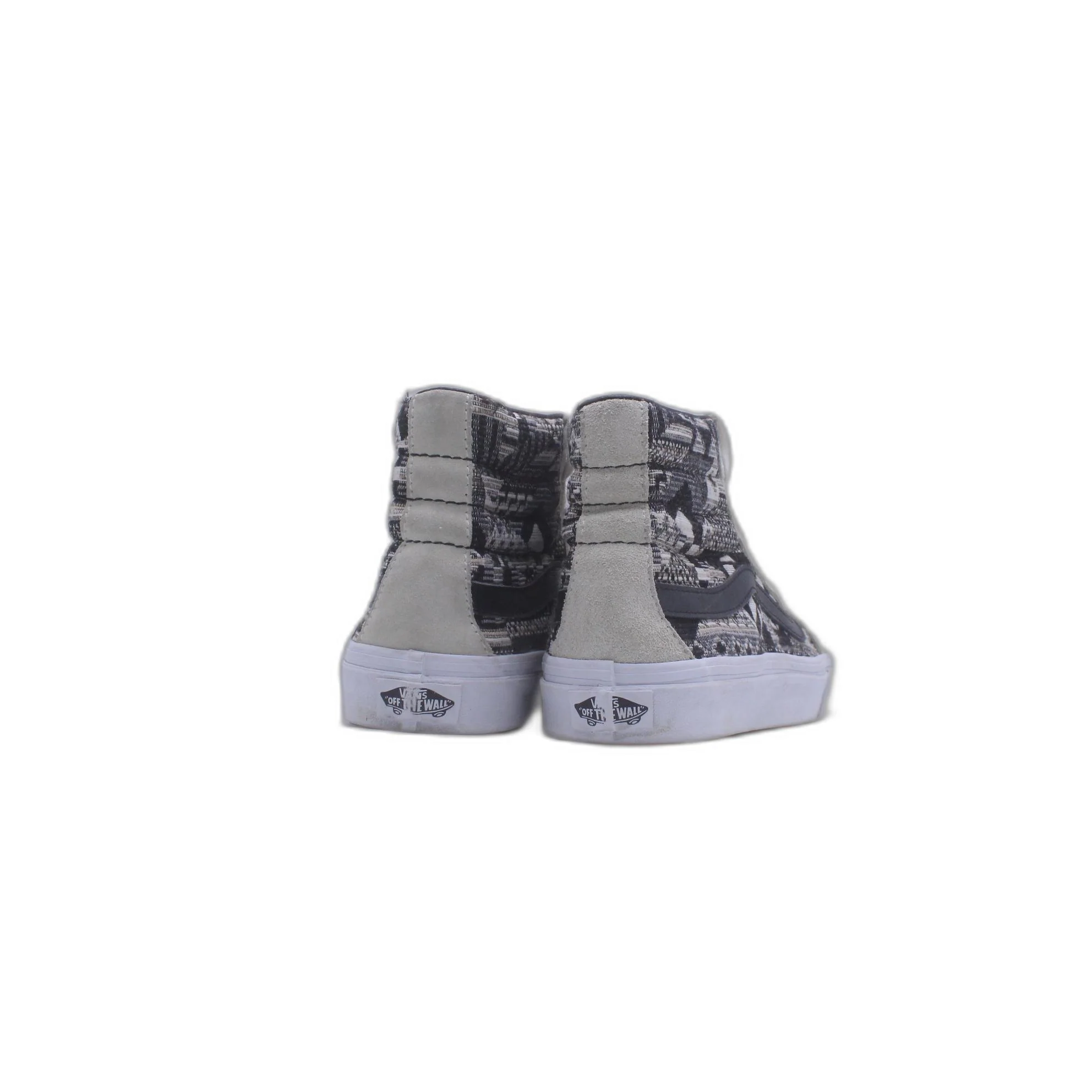 Vans Sk8-Hi Slim Italian Weave Mid-Top Skateboarding Shoe - Image 4