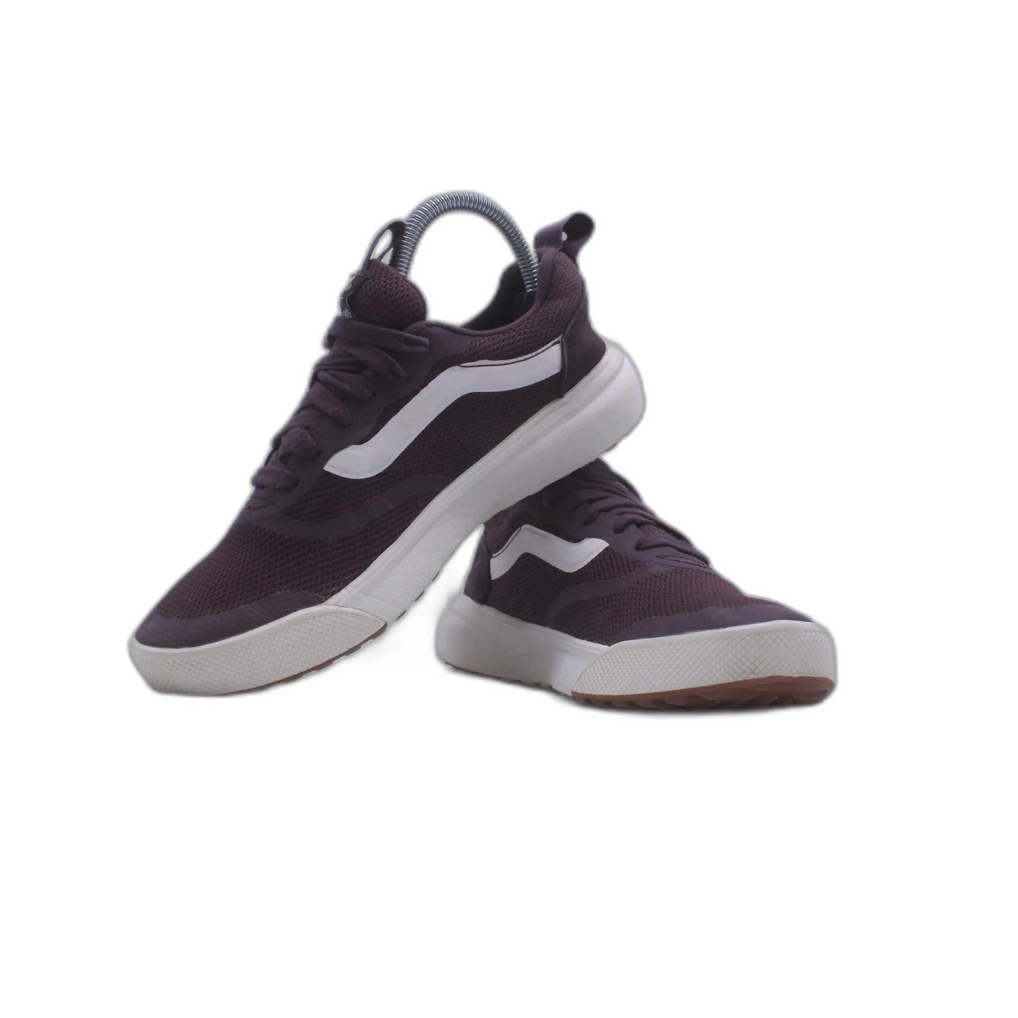 Vans Women's UltraRange Rapidweld Low Burgundy Skate Shoe - Image 5